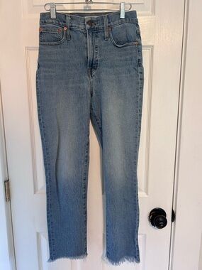 Madewell “Perfect Vintage” Light Blue Denim Jeans